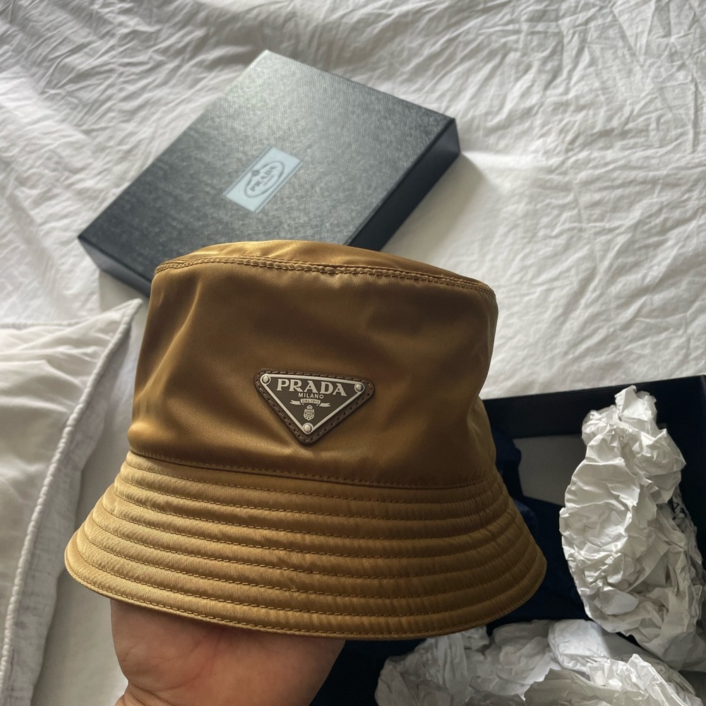Large Prada bucket hat